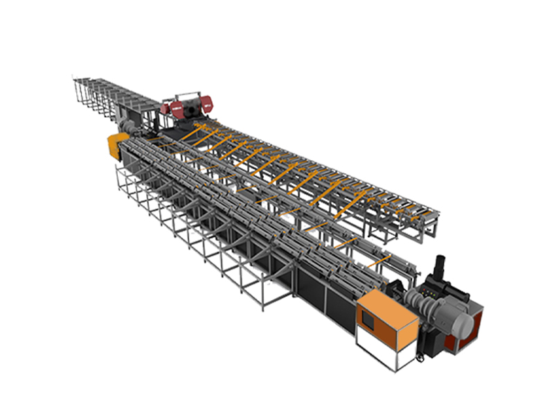 鋸切套絲打磨生產(chǎn)線